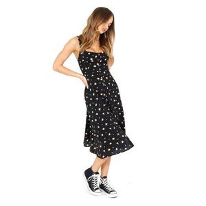WeWoreWhat Harper Floral Midi Dress Small NWT